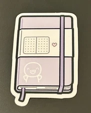 NEW The Coffee Monsterz Co. Purple Planner Sticker TCMC