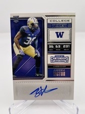 2018 PANINI CONTENDERS DRAFT PICKS AZEEM VICTOR RC COLLEGE TICKET AUTO NO. 238