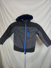BNWT Free Country Kids Boys Full Zip Water Resistant Hooded Jacket Size M