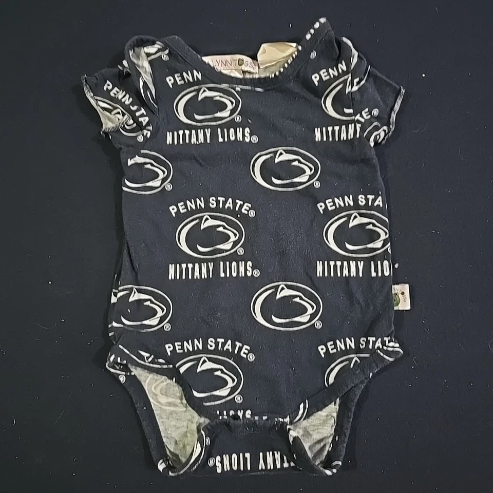 Sara Lynn Togs ~ PSU Penn State Nittany Lions Mameluco de una pieza 0-3 meses Infantil  Foto 2 de 4