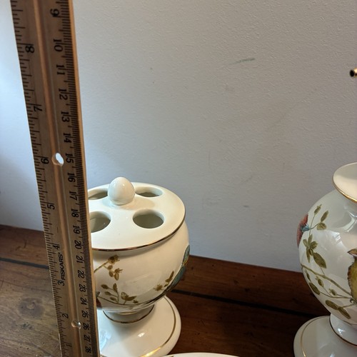 Gilded Birds Collection Bathroom Countertop Accessories Set By Avanti - Picture 4 of 17