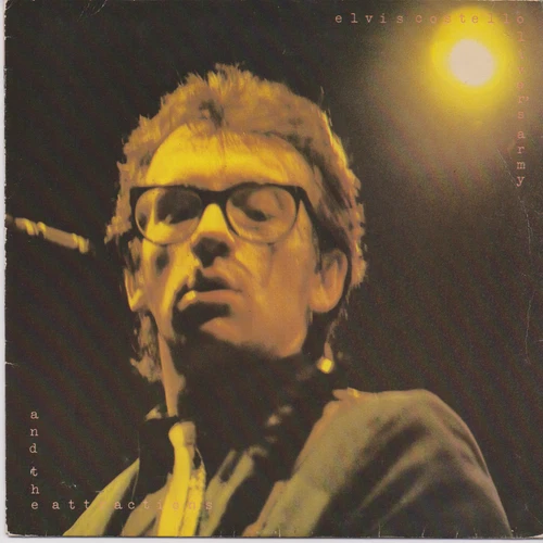 Elvis Costello – Oliver's Army - UK Picture Cover Punk - 1978 (With Lyric Sheet)