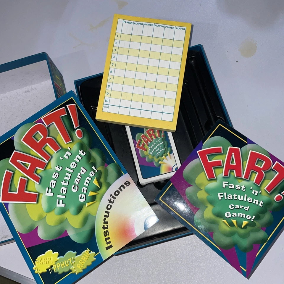 FART! The Fast 'n' Flatulent card game w/ Sound-Effects CD - Image 3 of 4
