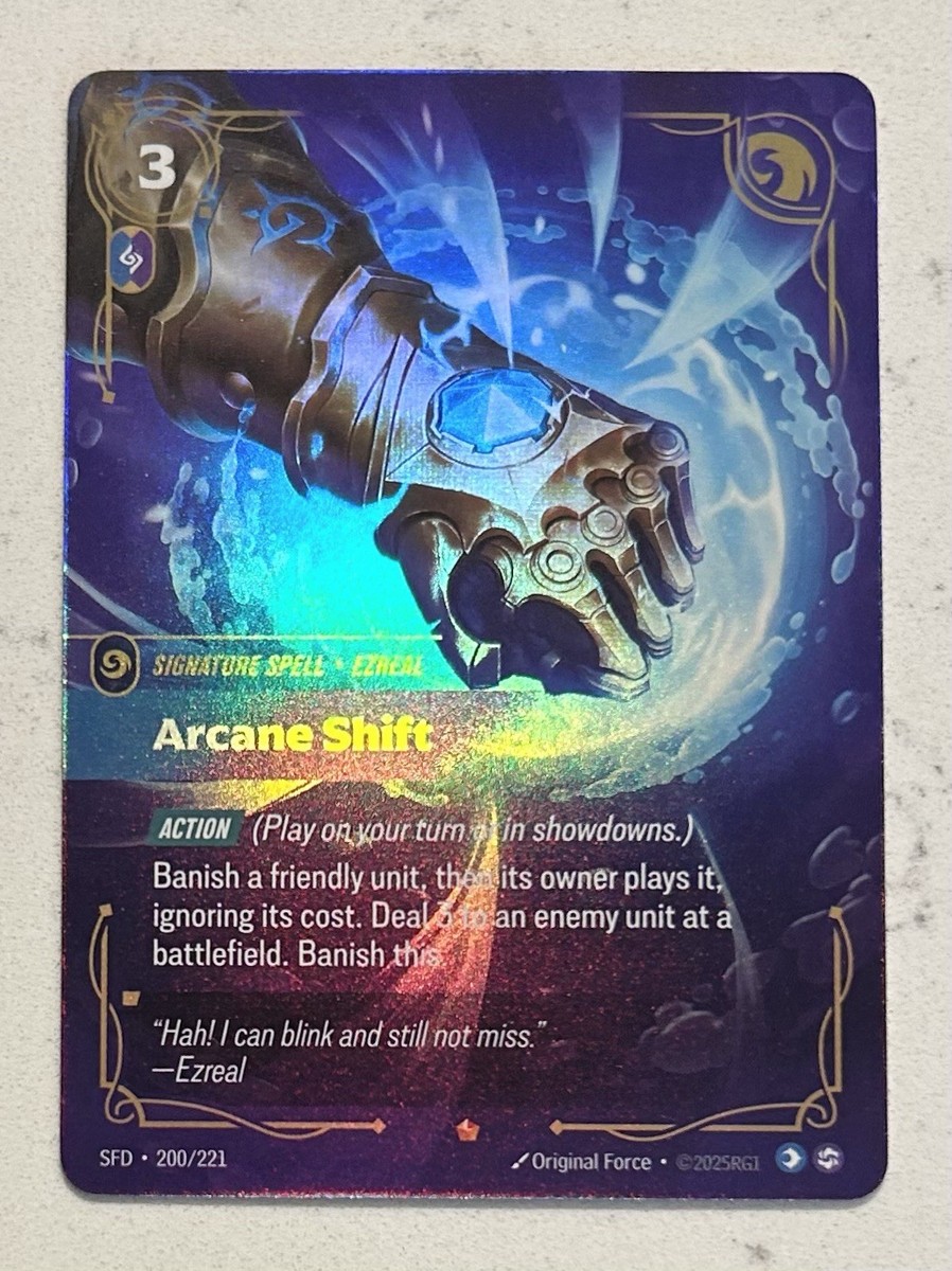Arcane Shift 200/221 Riftbound TCG Spiritforged | eBay