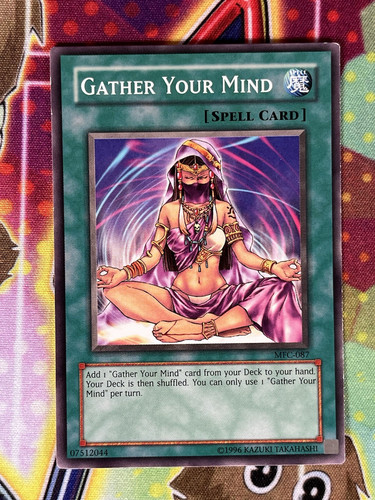 Yugioh Gather Your Mind MFC-087 único - Imagen 1 de 1