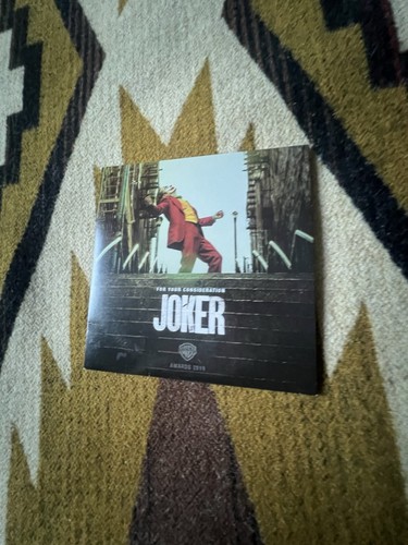 JOKER 2019 BEST ORIGINAL SCORE FYC FOR CONSIDERATION PROMO CD HILDUR GUDNADOTTIR