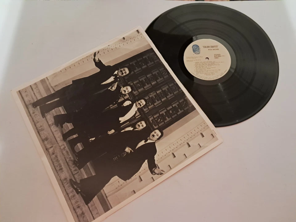 Nick Decaro "Italian Graffiti" Vinyl LP 1974 Blue Thumb Records BTS 6011 - Image 3 of 4