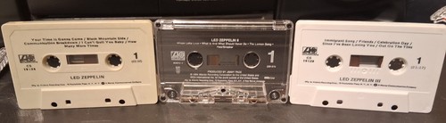 Led Zeppelin 9 Original Cassette Lot Entire Studio Discography Tested VG+ to Ex. - Picture 11 of 13