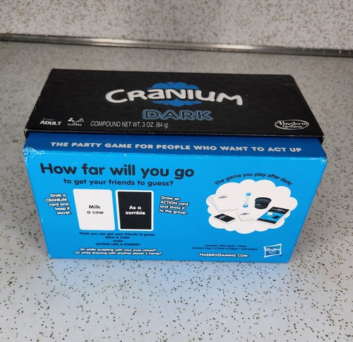 Cranium Dark Game Board Game Party Game Hasbro - New Sealed Cards, Used Dough - Picture 6 of 9