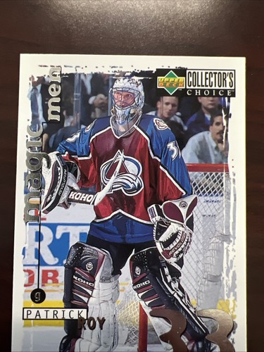1997-98 Collector's Choice Magic Men #MM6 Patrick Roy - Picture 3 of 4