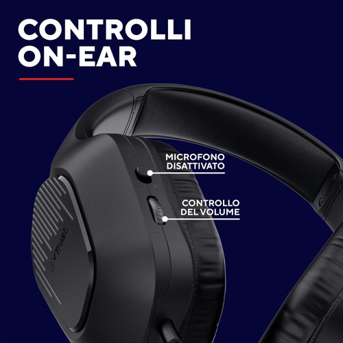 Trust Gaming GXT 418 Rayne Cuffie Gaming Leggere per PC Xbox PS4 PS5 Switch - Foto 22 di 24