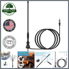 Waterproof FM/AM Radio Antenna for Car, Boat, Golf Cart and ATV Use