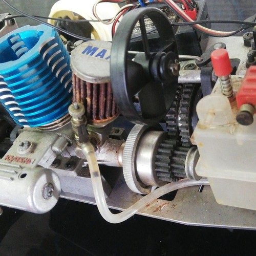 Need Repair Kyosho Engine Car Engine Sinn gx-15 and other accessories set - Picture 10 of 15