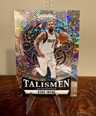 Panini Prizm 24-25 Kyrie Irving Mavs Talismen #1 Fast Break Silver Prizm - NEW