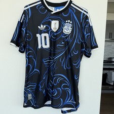 NEW adidas AUTHENTIC LARGE Argentina 2026 Away Messi 10 Player Jersey KH3935