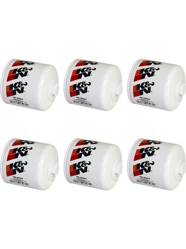 6 x K&N Oil Filters HP-2004 fits Saab 900 2.0 AM4,AC4 Turbo 16V S Cat - Picture 1 of 12