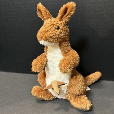 Douglas The Cuddle Toy Kangaroo and Baby Joey Plush Toy Stuffed Animal 8"