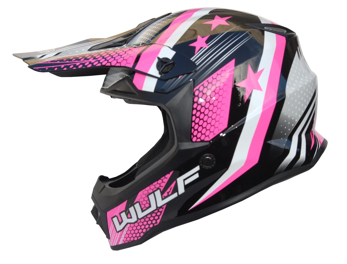 Wulfsport Kids Helmet Off Road Iconic Motorcycle Helmet Stratos