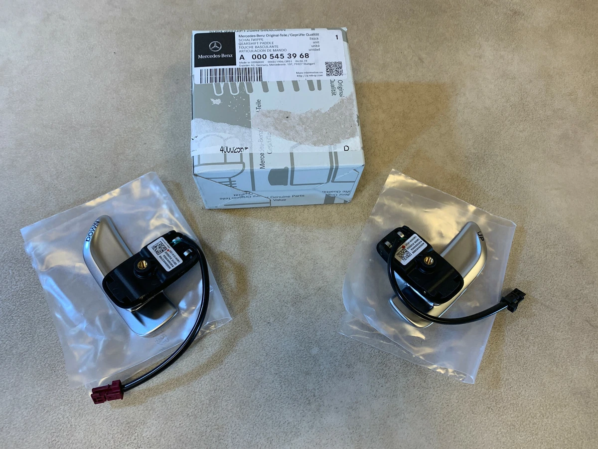 Mercedes AMG GENUINE Steering Wheel Shift Paddles Left & Right 