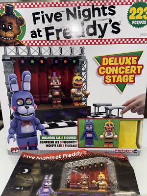 Deluxe Concert Stage McFarlane Toys Set Five Nights Freddy's FNAF