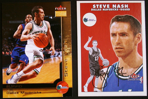 6-22, RNV276 ** LOT 5421, 26 DIFFERENT PREMIUM CARDS OF HOFer STEVE NASH - Picture 7 of 13