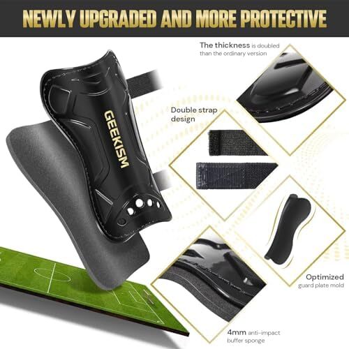 Soccer Shin Guards for Youth Kids Toddler, Protective Soccer Shin Pads & Sleeves - Picture 5 of 6