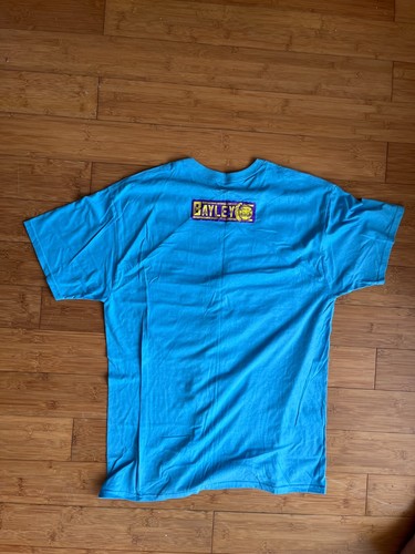 Authentisch Kleidung Wwe Bayley Huggers Gonna Hug Wrestling T - Shirt Blau L, - Picture 5 of 5