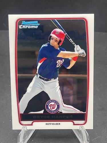 2012 BRYCE HARPER BOWMAN CHROME PROSPECTS ROOKIE CARD #BCP10 RC TOUGH FIND