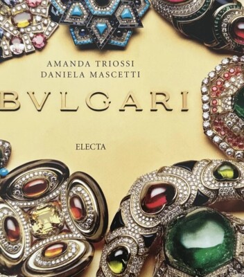 100% New BVLGARI Hardcover Book By Amanda Triossi & Daniela