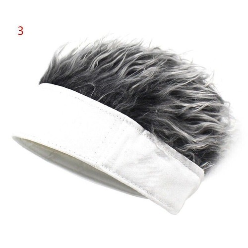 Beanie Party kurze atmungsaktive Herren lustige Haare Frauen Perücke weiche Kappen Outdoor - Bild 15 von 28