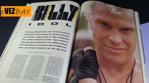 MAX 7-1990 Rivista -MICK JAGGER poster-LISA BONET-DEBORA CAPRIOGLIO-BILLY IDOL - Picture 8 of 11