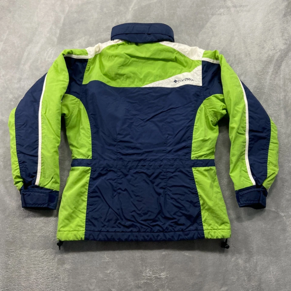 Columbia Sportswear Jacket Women's Medium Blue Outdoors Techgear Skiing Hiking Foto 3 de 4