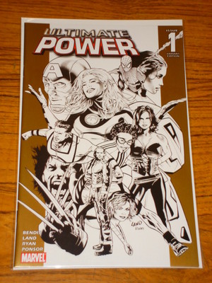ULTIMATIVE POWER #1 MARVEL COMIC VARIANTE COVER EDITION