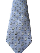 VINEYARD VINES SKY BLUE SAIL BOATS COMPASS TIE HAND PICKED BY SHEP IAN