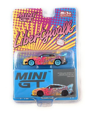 MINI GT LB-SILHOUETTE WORKS GT NISSAN 35GT-RR VER 1 LBWK KUMA 1/64 MGT 742 Chase