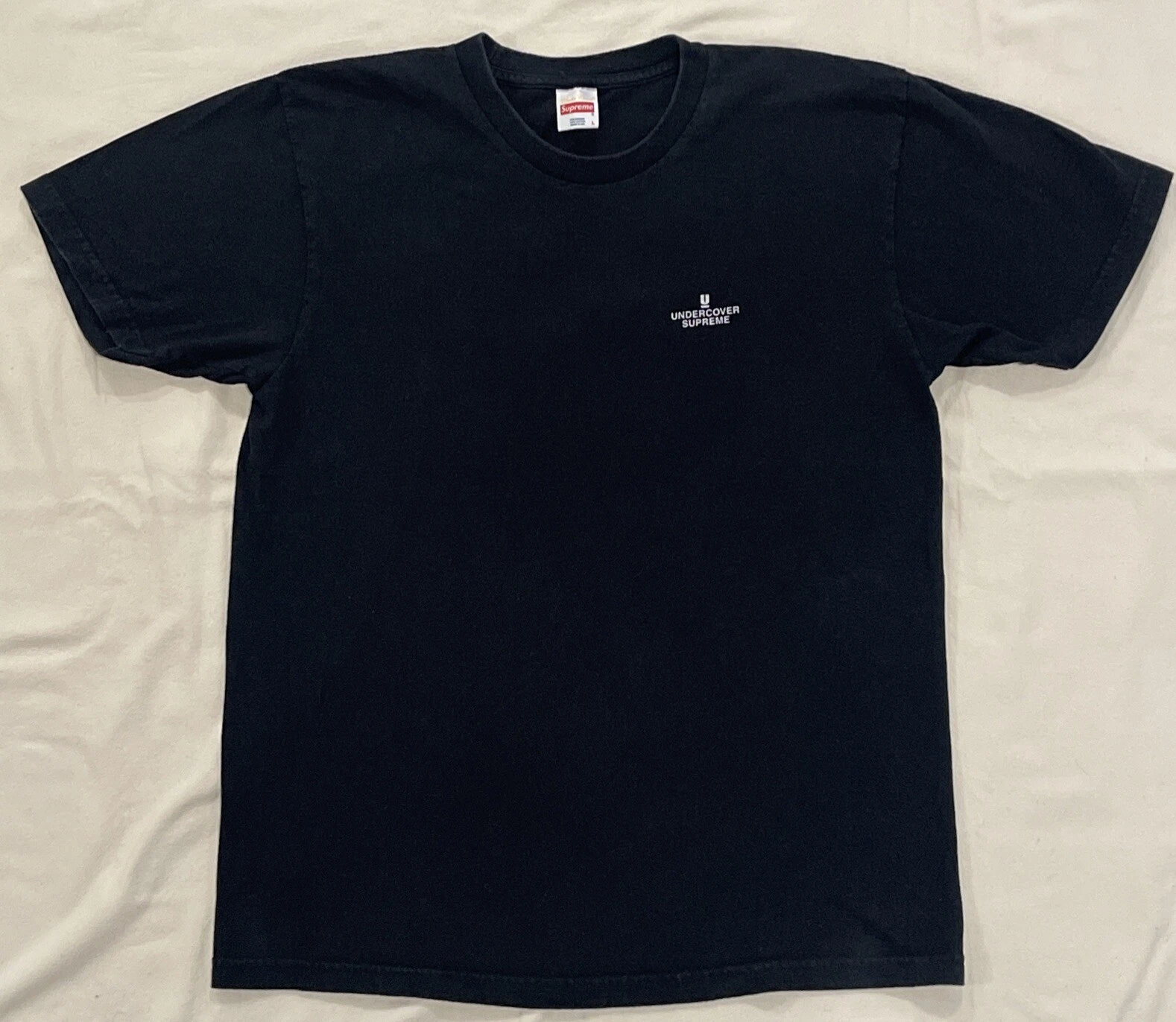 Grand t shirt noir pour homme Supreme X Undercover Anarchy Is The Key