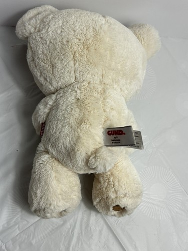Peluche Gund Kia vanille/vanille couleur crème peluche ours jouet # 6058554 envoi rapide - Photo 5/8