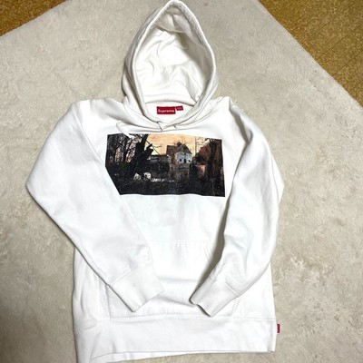 Supreme 16SS Black Sabbath Hooded Sweatshirt Pullover Hoodie White 