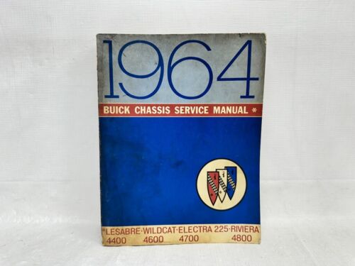 1964 Buick LeSabre Wildcat Electra 225 Riviera OEM Chassis Shop / Service Manual