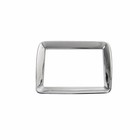 <!--F#f_0-->For Jeep Compass 2017-2021 Glossy Chrome Center Console Navigation Frame Trim<!--F/-->