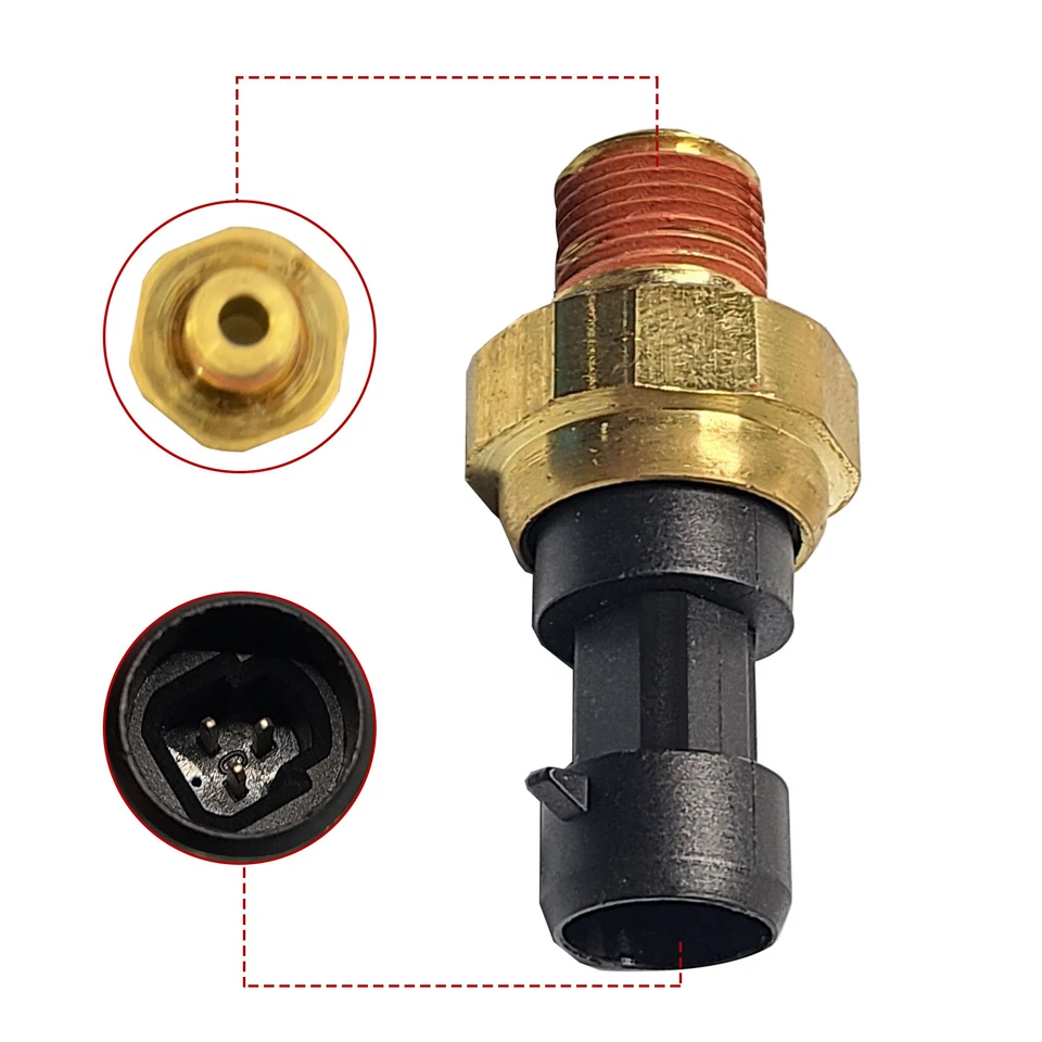 New Turbocharger Boost Pressure Sensor For Mack CV MR 11.9L 01-07 20706228 Foto 4 de 4