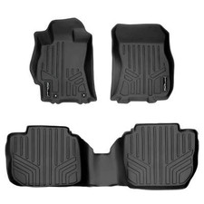 SMARTLINER SA0088/B0088 Front/Rear Floor Liners Black for Legacy/Outback