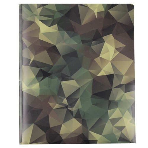 Pen + Gear, Poly Folder with 3 Prongs and 2 Pockets, Camo Design (3 Folders) - 第 1/4 張圖片