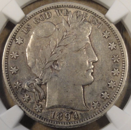 1894-O Barber Half Dollar 50c NGC Certified XF40