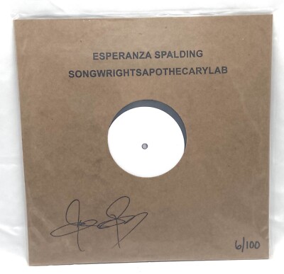 Esperanza Spalding SongwrightsApothecaryLab New Sealed Vinyl Lp Signed Limited
