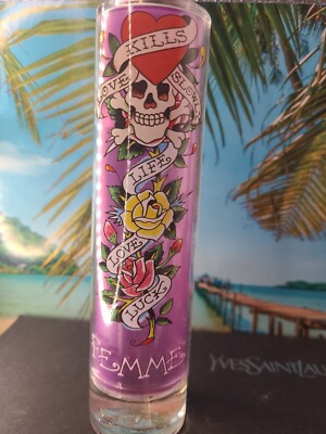 Ed Hardy Femme EDP Spray 3.4 oz RARE UNBOXED AS LOOK