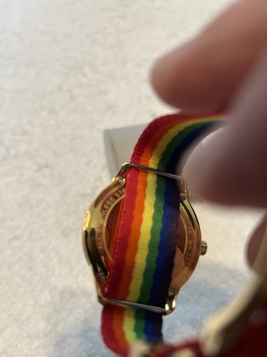 Michael Kors Runway Mercer 38 mm Stahl Pride Regenbogen Unisex Quarzuhr MK2836 - Bild 8 von 14