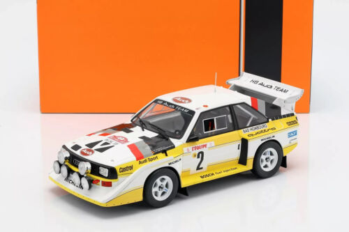 Audi Sport Quattro S1 E2 #2 4th Monte Carlo 1986 Röhrl Walter IXO 1/18 Scale