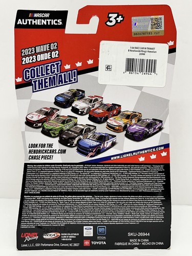 Brad Keselowski #6 Kings Hawaiian 2023 Wave 2 NASCAR Authentics 1:64 Diecast New - Picture 15 of 19