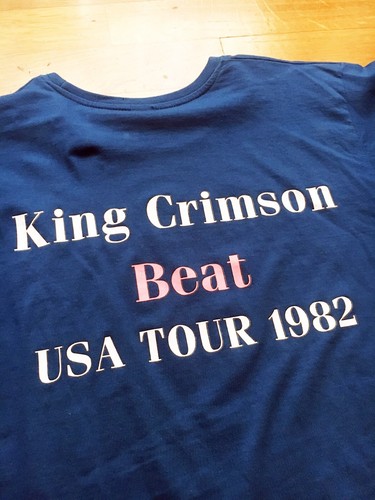 KING CRIMSON BEAT USA TOUR 1982 original vintage t-shirt, size M - Foto 7 di 7